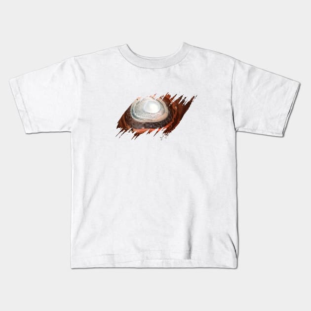 Artwork texture with a little touch of abstract Kids T-Shirt by Pixy Official
